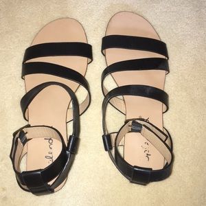 Splendid Black Strappy Sandals